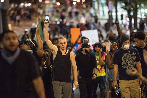 Protests Charlotte NC  52016