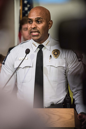 Charlotte Mayor Jennifer Roberts And Police Chief Hold News Conference On Protests Following Recent Police Shooting  49199
