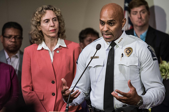 Charlotte Mayor Jennifer Roberts And Police Chief Hold News Conference On Protests Following Recent Police Shooting  49396