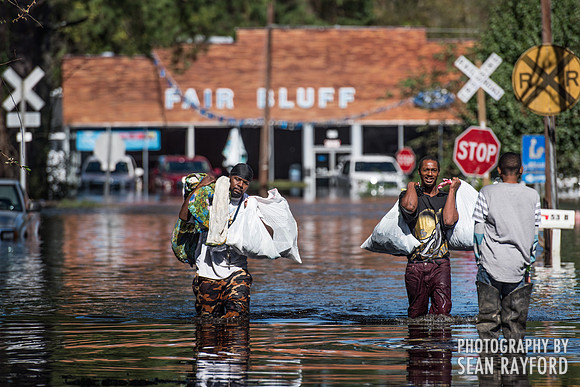 Flooding in Fair Bluff 64772