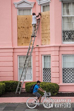 Preparations for Hurricane Matthew in Charleston SC  60264