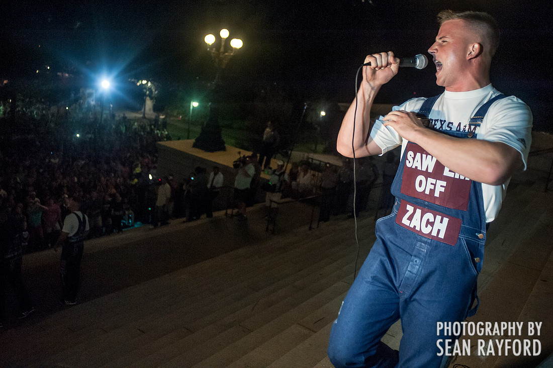 Texas A&M Pep Rally vs. South Carolina in Columbia, SC. 8