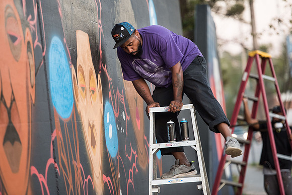 Cedric Umoja Mural columbia sc 24296_