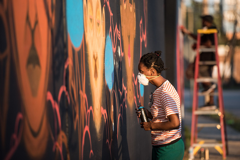 Columbia SC Photographer | Photos: New Millwood Ave. Mural Connects ...