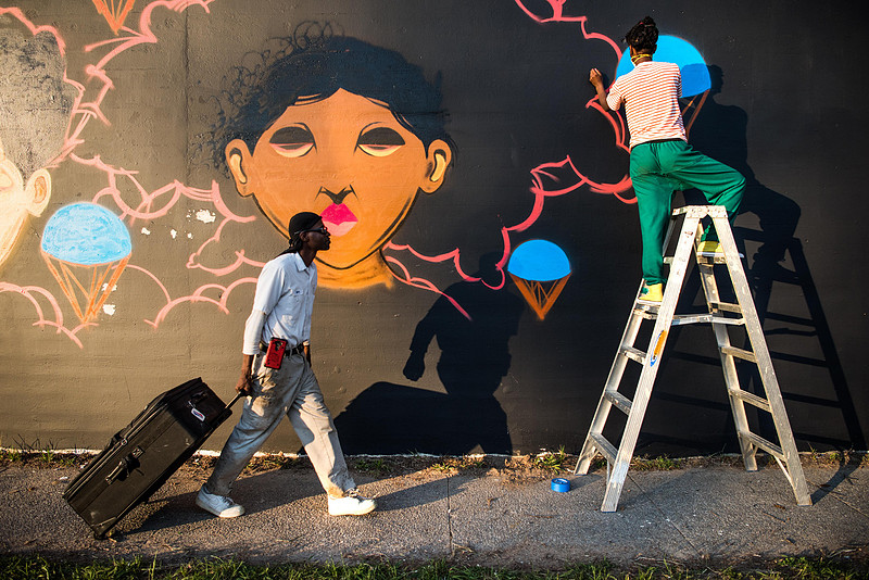 Cedric Umoja Mural columbia sc 24083_