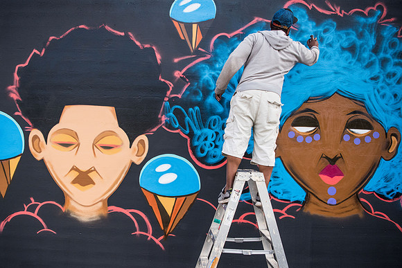 Cedric Umoja Mural columbia sc 25110