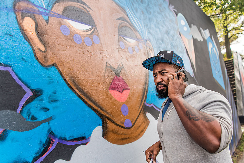 Cedric Umoja Mural columbia sc 25428_