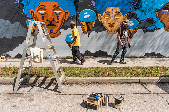 Cedric Umoja Mural columbia sc 25990_