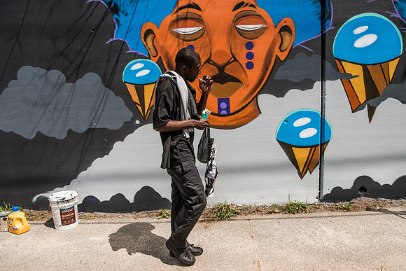 Cedric Umoja Mural columbia sc 26002_