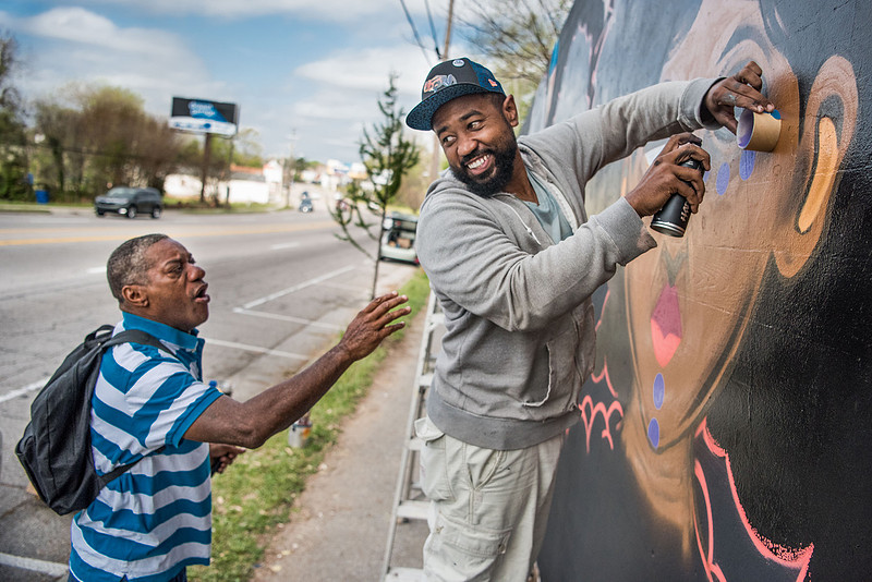 Cedric Umoja Mural columbia sc 25105_