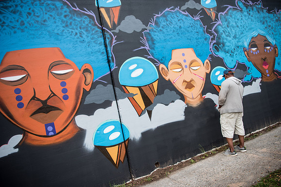 Cedric Umoja Mural columbia sc 25260_