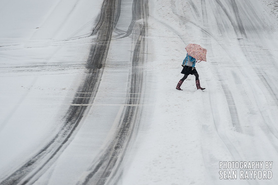 Winter storm in Columbia SC - Feb 2014