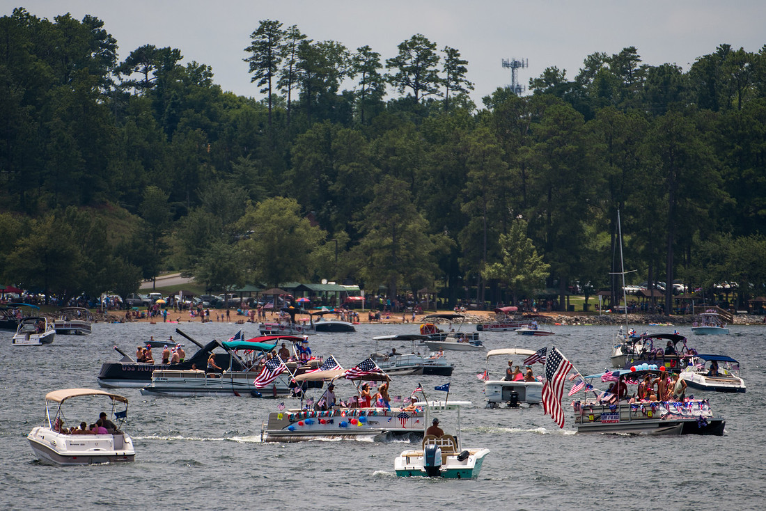 fourth of july boat parade lake murray 60347-3