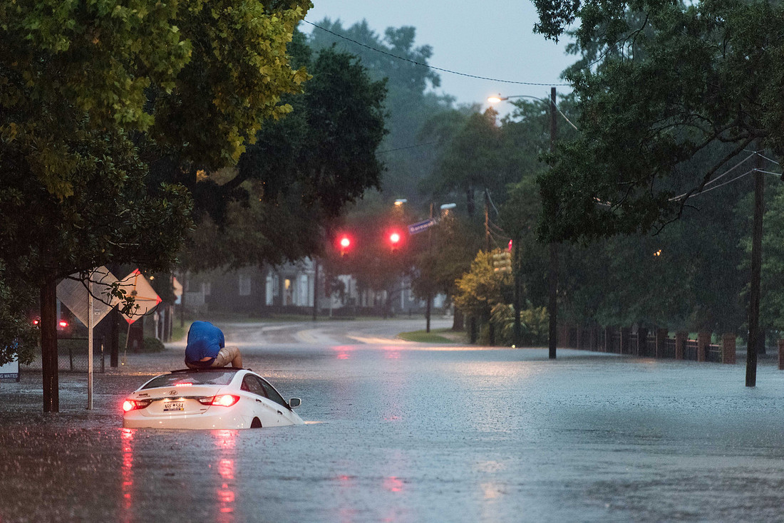 Flash Flooding Columbia SC Photos
