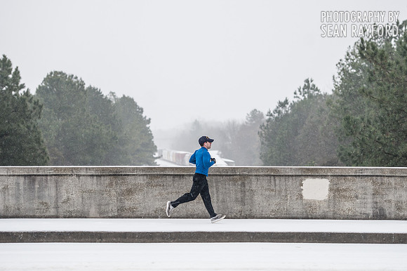 Winter storm in Columbia SC - Feb 2014