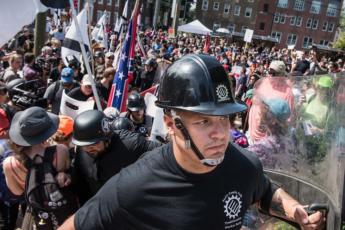 Unite the Right Charlottesville photos Alt right kkk nazi 103846