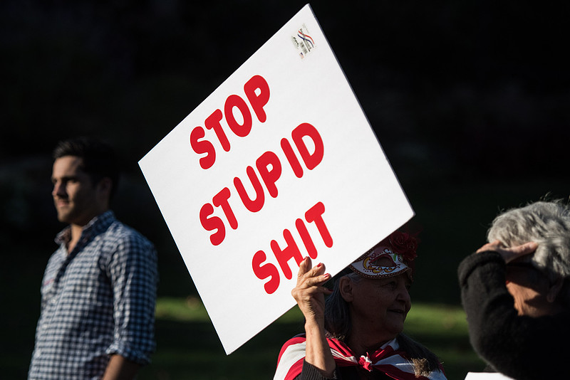 Anti Trump McMaster protest rally greenville sc  166529