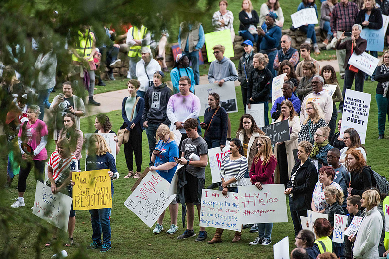 Anti Trump McMaster protest rally greenville sc  166668