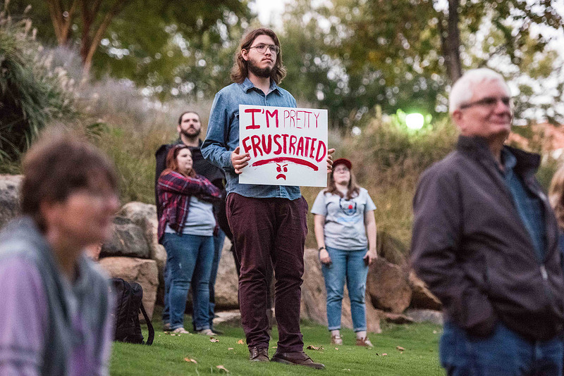 Anti Trump McMaster protest rally greenville sc  167257