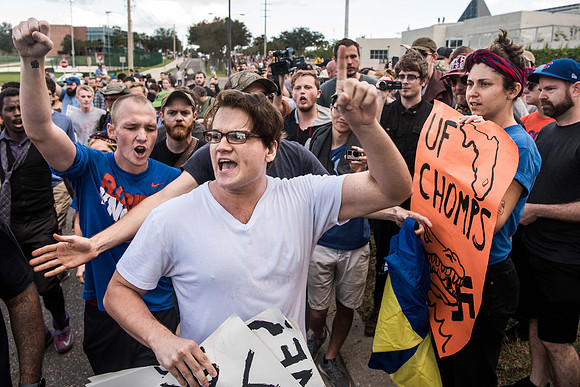 Richard Spencer visits UF Gainesville Photos 170218-2