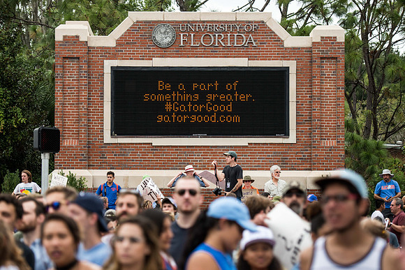 Richard Spencer visits UF Gainesville Photos 170529