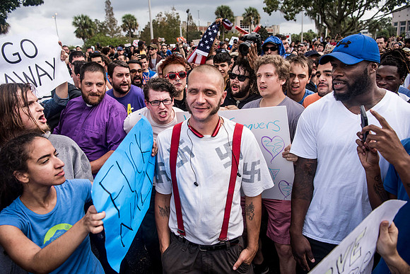 Richard Spencer visits UF Gainesville Photos 170002-3