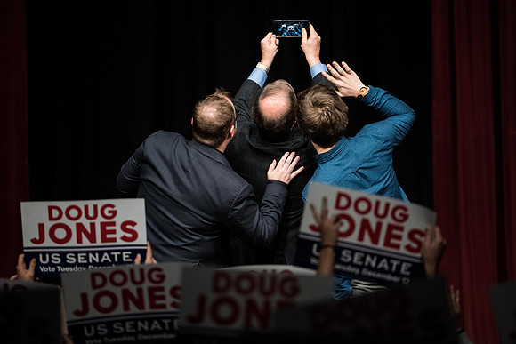 roy moore vs doug jones for senate alabama photos 267365