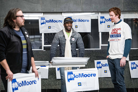 roy moore vs doug jones for senate alabama photos 267634