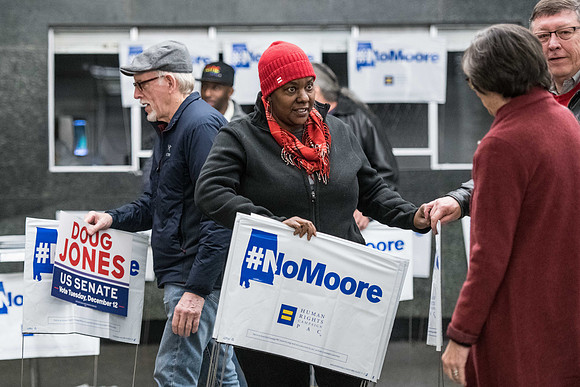 roy moore vs doug jones for senate alabama photos 267653