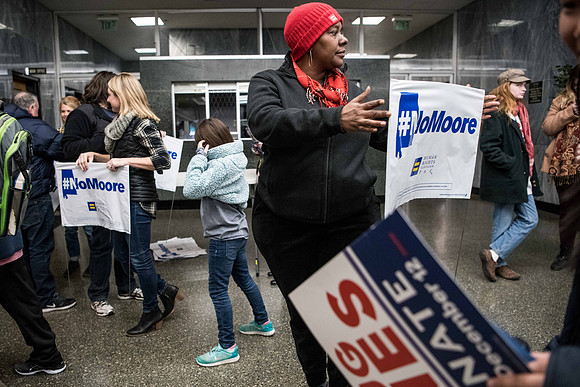 roy moore vs doug jones for senate alabama photos 267764