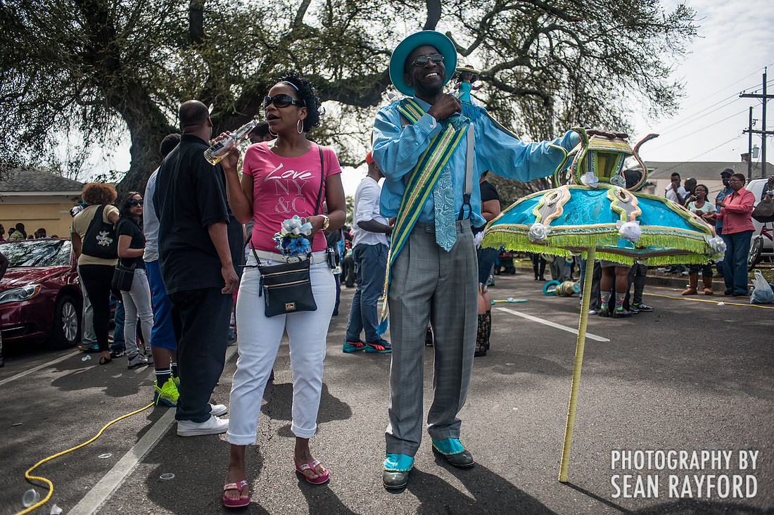 Second Line parade in the Treme neighborhood in New Orleans. March 9, 2014 - Photos by South Carolina photographer Sean Rayford