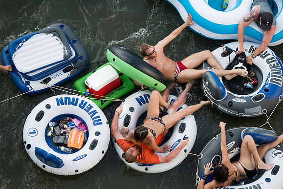 Tubing on the Congaree River Columbia SC 2515