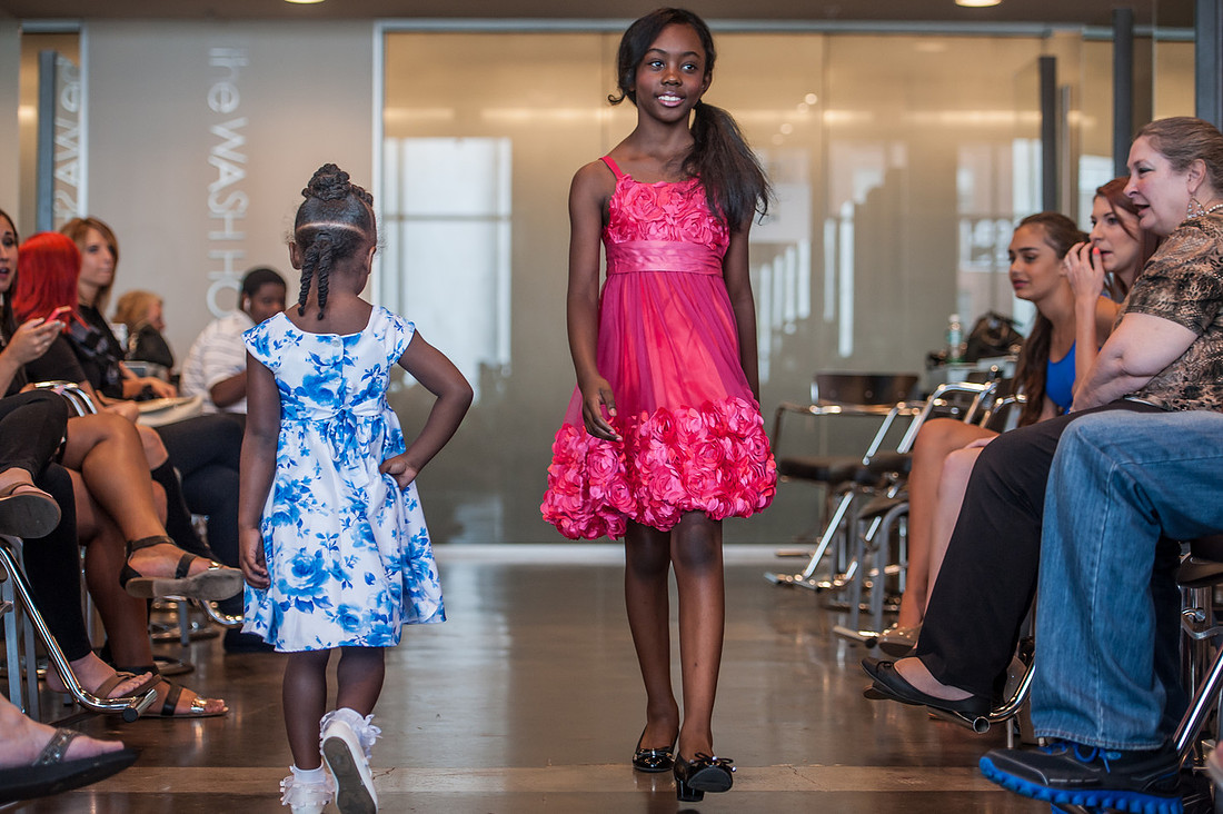 Kids at Columbia Fashion Week