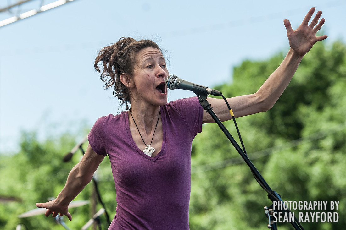 Danielle Howle at the Crawfish Fest