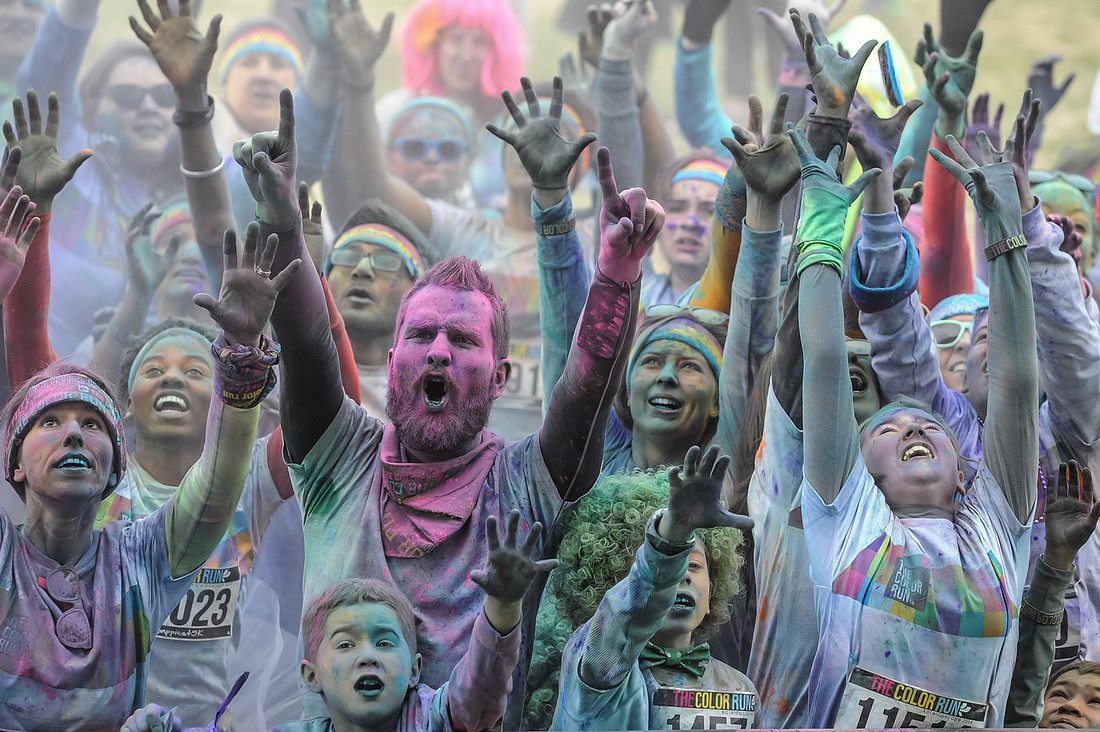 Color Run photos in Columbia, SC - March 2014 - By South Carolina Photographer Sean Rayford 