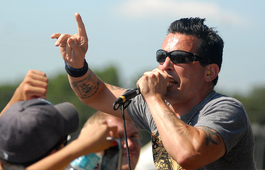 The Street Dogs at Warped Tour by concert photographer Sean Rayford