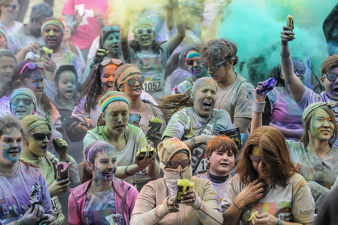 Color Run photos in Columbia, SC - March 2014 - By South Carolina Photographer Sean Rayford 