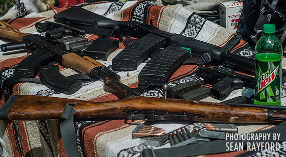Shooting guns with SC photojournalist Sean Rayford