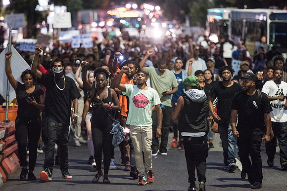 Protests break out in charlotte 43326