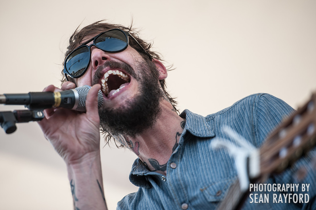 Ben Bridwell - Band of Horses - St. Patrick's Festival in Five Points - Columbia SC - Photos by South Carolina Photographer Sean Rayford