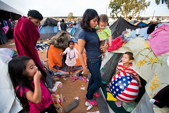 Central American Caravan by South Carolina photojournalist