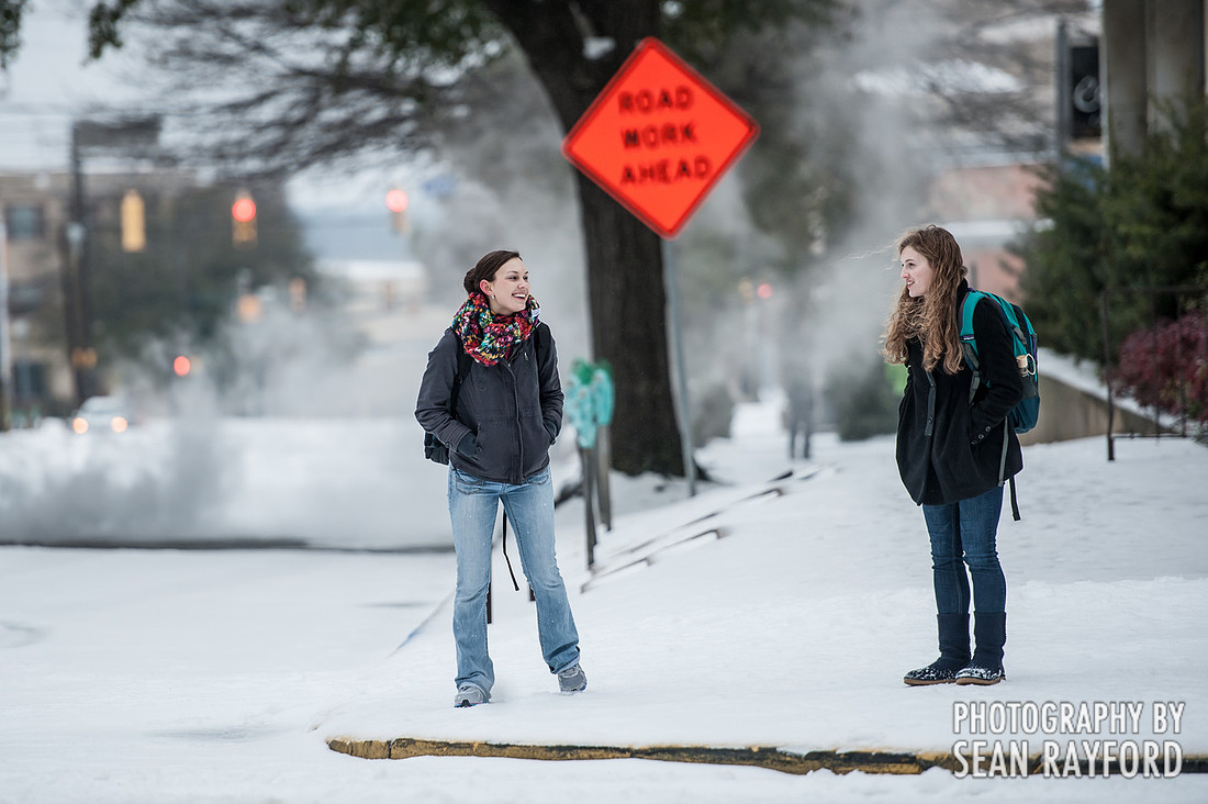 Winter storm in Columbia SC - Feb 2014
