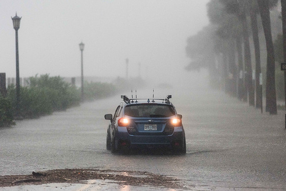 Hurricane Matthew coverage in Charleston 62918