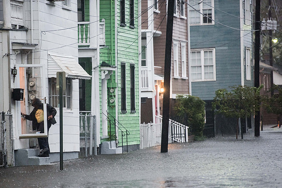 Hurricane Matthew coverage in Charleston 62910