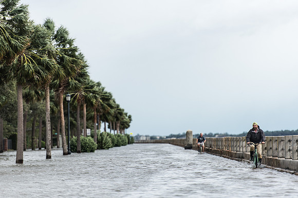 Hurricane Matthew coverage in Charleston 63449
