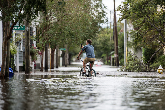 Hurricane Matthew coverage in Charleston 63584