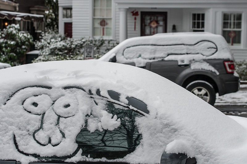 Snow in Columbia SC - Jan 2014