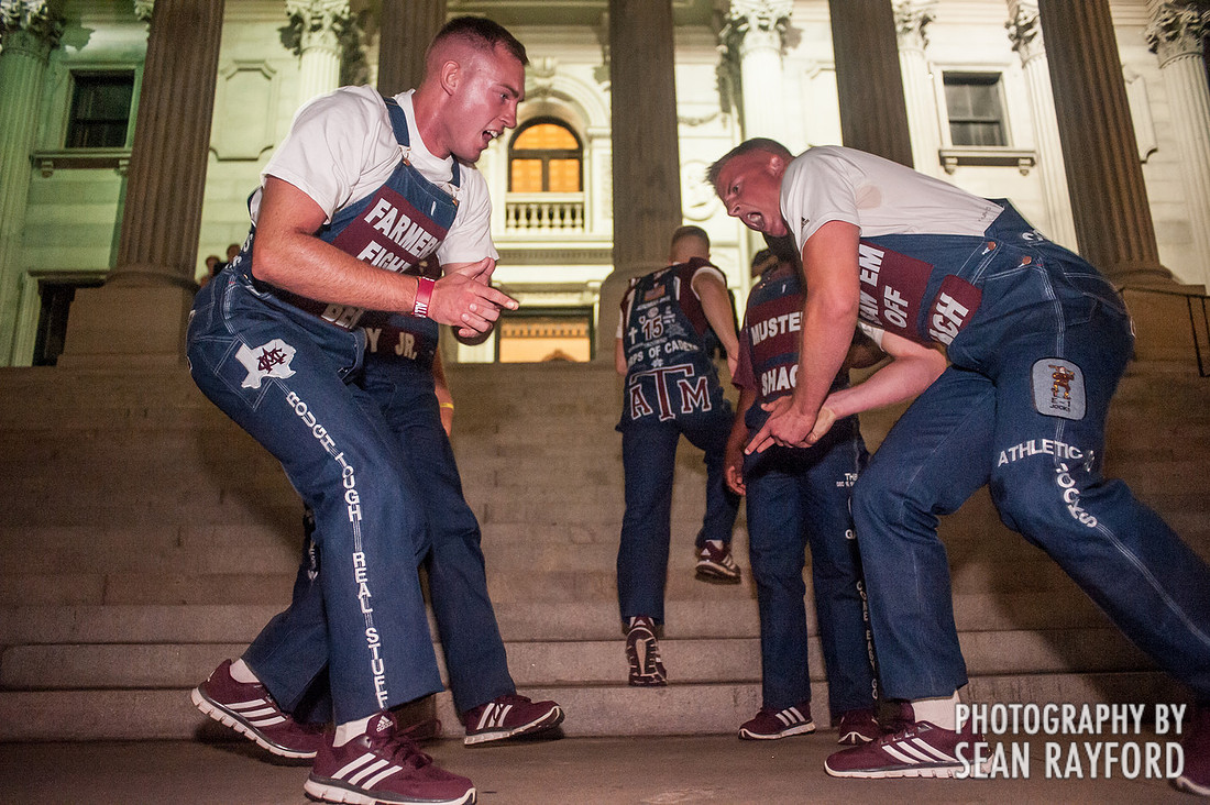 Texas A&M Pep Rally vs. South Carolina in Columbia, SC. 8