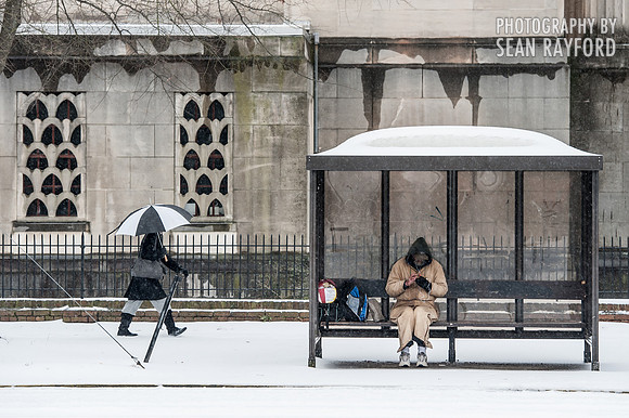 Winter storm in Columbia SC - Feb 2014