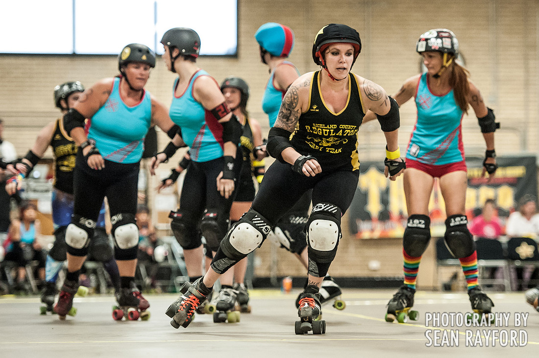 Roller Derby - Richland County Regulators by South Carolina Photographer Sean Rayford